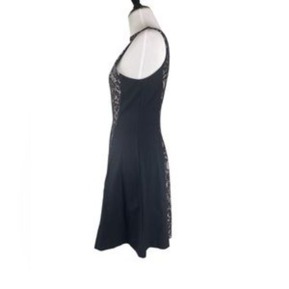 Juicy Couture Black Lace Inset Sleeveless? Dress Size 2 Women\'s main image 4